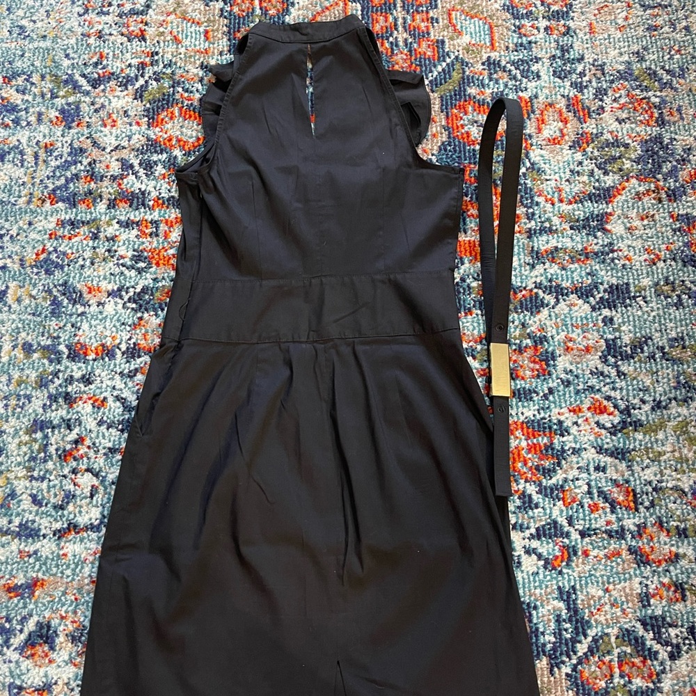 EXPRESS Ruffle Front Halter Dress - Picture 2 of 4